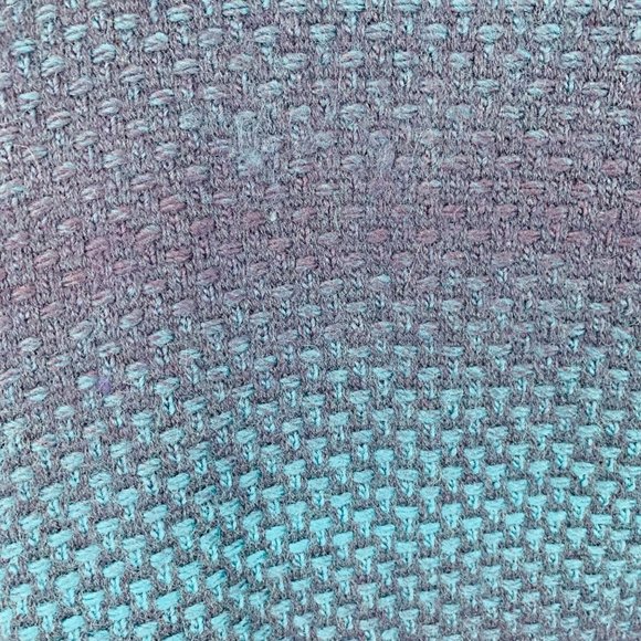 Coldwater Creek Cardigan Women's M 10-12 Blue Gradient Wool Blend Draped Open - Picture 3 of 9